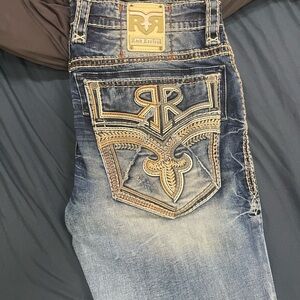 Rock revival garrie slim straight 38x32
